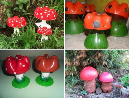 Какие бутылки можно использовать для создания оригинального садового декора. Идеи поделок для сада и огорода 2025 из пластиковых бутылок