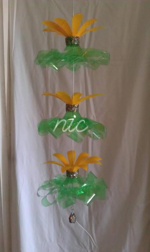 Какие растения можно использовать для создания оригинального садового декора из пластиковых бутылок. Вьющиеся цветы из пластиковых бутылок