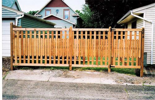 Решетчатый деревянный забор. Строительство решетчатого забора из дерева: материалы, способы монтажа