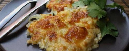 Отбивные из свиной шеи с грибами. Мясо по-французски из свинины с сыром и грибами в духовке — 5 пошаговых рецептов