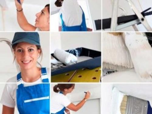 Какой краской можно красить стеклообои. Покраска стеклообоев: какую краску выбрать? 14