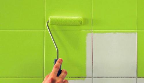 Как самостоятельно покрасить плитку в ванной. Как покрасить плитку в ванной: способ простой, но эффектно-эффективный