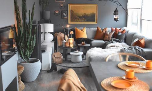 Цвет стен в гостиной 2020. Цвет в дизайне гостиной