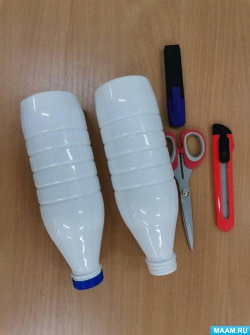 Как вырезать форму цветов из пластиковых бутылок. Мастер-класс «Ромашка из пластиковых бутылок»