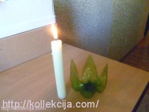 Как сделать листья для цветов из пластиковых бутылок. Листья из пластиковых бутылок. Автор Елена Кудинова.