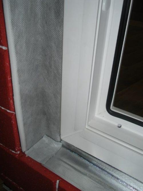 Какие материалы используются для гидро и пароизоляции окон ПВХ. Устройство гидро и пароизоляции окон