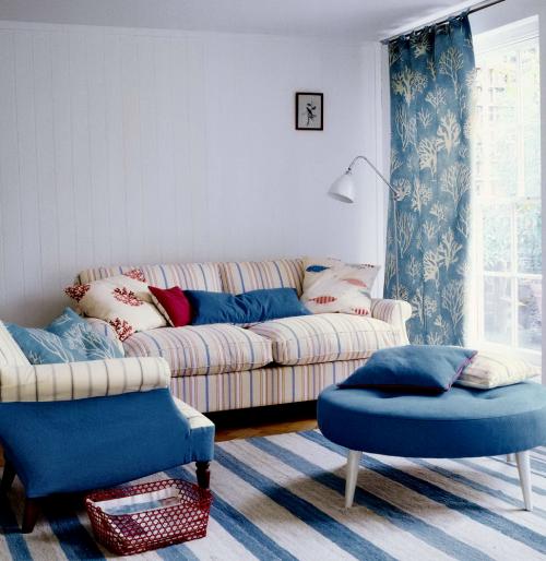 Сочетание цветов дивана и штор. Сочетаем диван со шторами