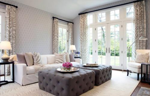 Сочетание цветов дивана и штор. Сочетаем диван со шторами