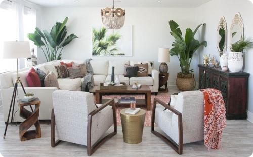 Цвет стен в гостиной 2021. Практичность в 2021 году