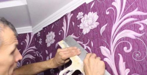 Как клеить виниловые обои на бумажной основе встык или внахлест. Какие обои нельзя клеить в стык, а какие в нахлест