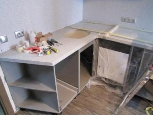 Как сделать кухню своими руками. Кухонный гарнитур своими руками —, как сделать из дерева, МДФ, ДСП, и фанеры, как обновить и перекрасить старый гарнитур 16