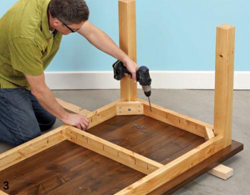 Как сделать кухню своими руками из дерева. Определимся с размерами