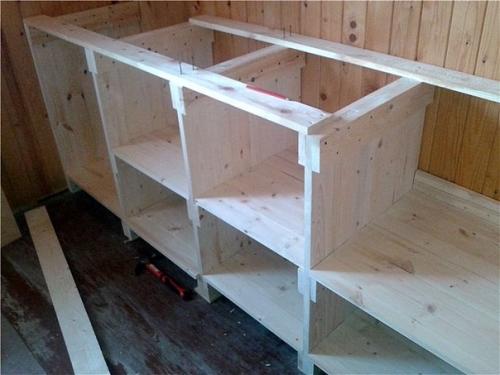 Как сделать кухню своими руками из дерева. Определимся с размерами