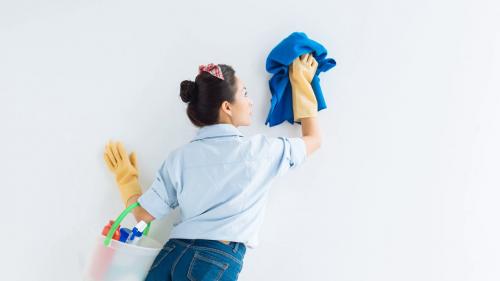 Помыть обои с уксусом. Клининговые составы