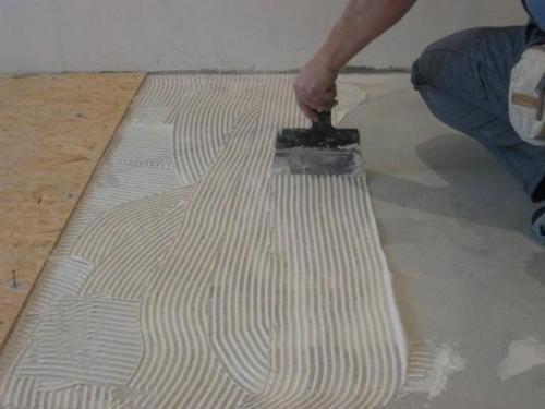 Подложка под ОСБ на бетонный пол. Укладка ОСБ на пол с бетонной поверхностью
