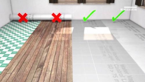 Подложка под ламинат на деревянный пол. Можно ли так делать