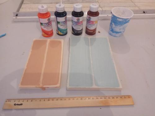 Можно ли окрашивать гипс для декоративного камня, и как это сделать. Колеровка (гипса) декоративного кирпича из гипса