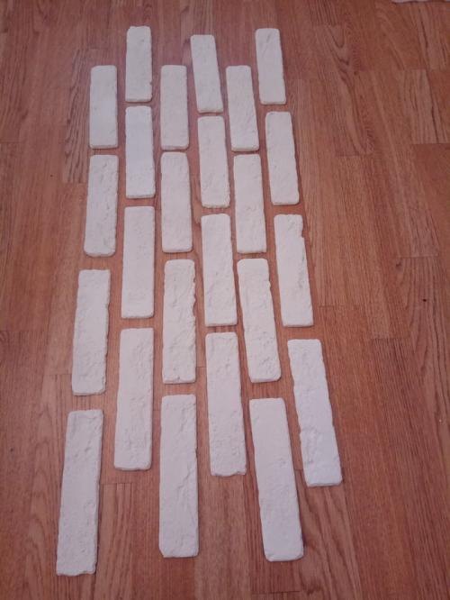 Сколько времени требуется для высыхания гипсового раствора при изготовлении декоративного камня. Декоративный кирпич из гипса своими руками (венецианский кирпич)