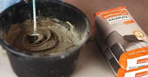 Что делать, если раствор получился слишком жидким или густым. Что будет если разбавить водой густую смесь для штукатурки