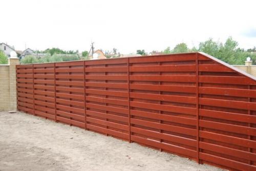 Деревянный забор шахматка. Деревянный забор типа «шахматка» своими руками