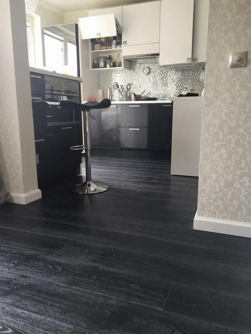 Напольное покрытие для кухни, что выбрать. Виды материалов 04