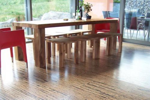 Пробковый пол на кухне. Пробковое покрытие для пола на кухне