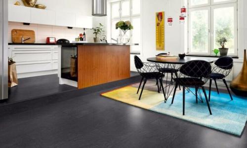 Выбор напольного покрытия для кухни. Пол на кухне должен быть практичным 05