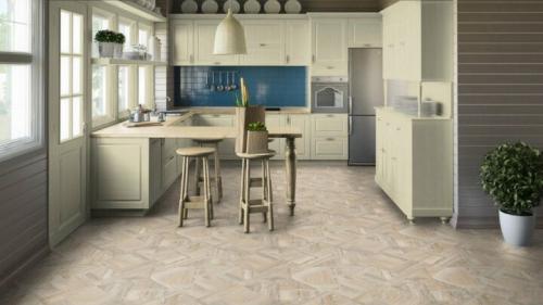 Выбор напольного покрытия для кухни. Пол на кухне должен быть практичным 06