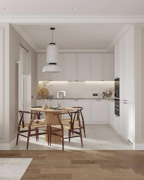 Пол на кухне 2023. Общие советы по планированию кухни 2023: дизайн 19 Пол на кухне 2023. Общие советы по планированию кухни 2023: дизайн 19