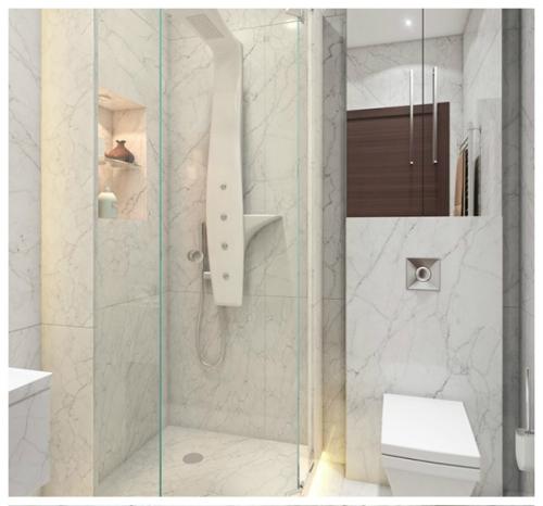 Дизайн маленькой ванной комнаты совмещенной с туалетом. Дизайн ванных комнат совмещенных с туалетом: последние тенденции