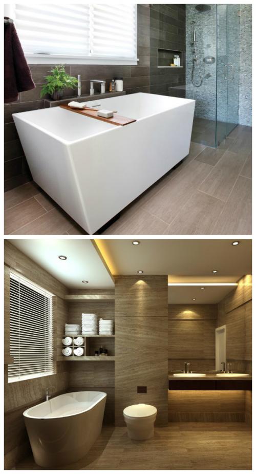 Дизайн маленькой ванной комнаты совмещенной с туалетом. Дизайн ванных комнат совмещенных с туалетом: последние тенденции