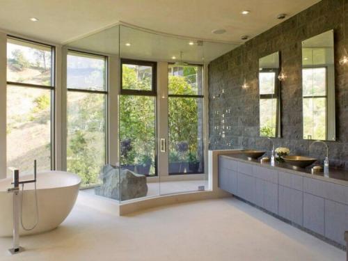 Как украсить окно в ванной комнате. Ванные комнаты с окном: ТОП-200+ лучших фото-идей на 2022 04 Как украсить окно в ванной комнате. Ванные комнаты с окном: ТОП-200+ лучших фото-идей на 2022 04