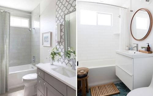 Как оформить маленькое окно в ванной. Вид оконного проема в ванной