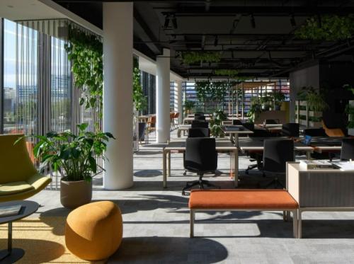 Московский офис девелопера Брусника - это не просто рабочие места, а продуманная экосистема. 03