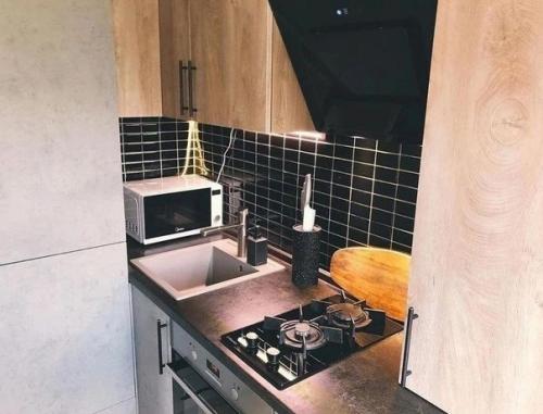 Ну очень атмосферный интерьер получился в этой кухне. 03