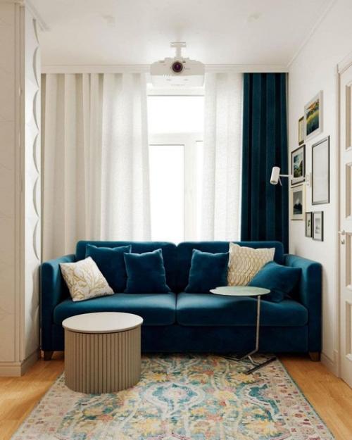 Трёхкомнатная квартира, площадь 77 кв. 09