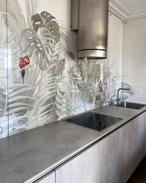 Креативная идея для кухни.