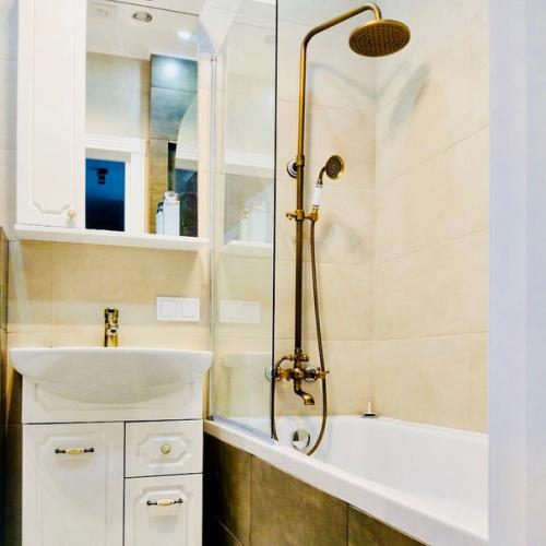 Зонирование в однушке.  Результат ремонта впечатляет. 04