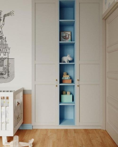 Трёхкомнатная квартира, площадь 77 кв. 02