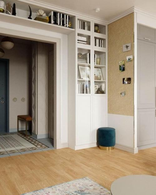 Трёхкомнатная квартира, площадь 77 кв. 08