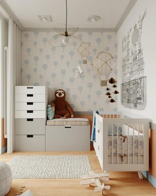 Трёхкомнатная квартира, площадь 77 кв. 07