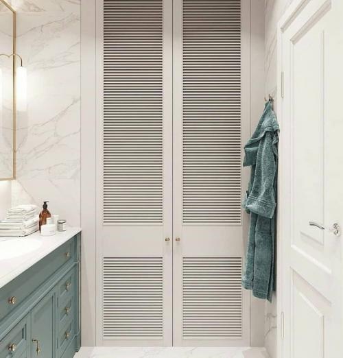 Один из самых практичных вариантов обустройства ванной комнаты. 02