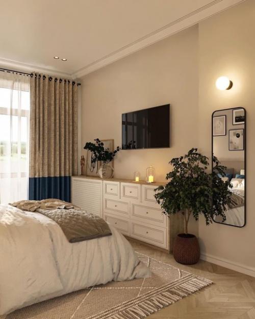 Отличный интерьер в небольшой квартире. 05