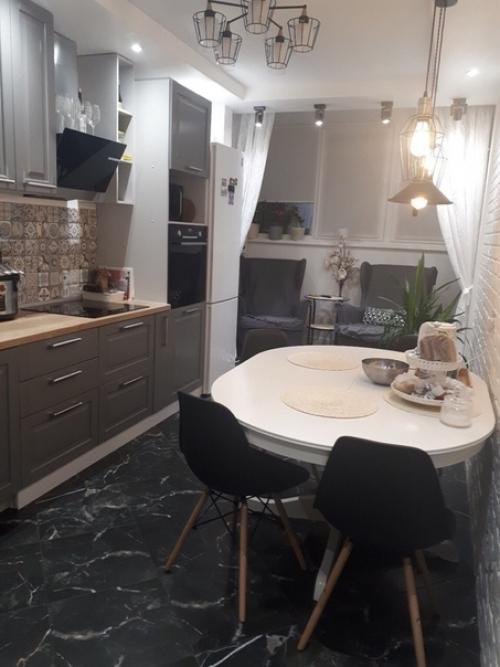 Наша идеальная кухня) получилось всё, как задумывали.
