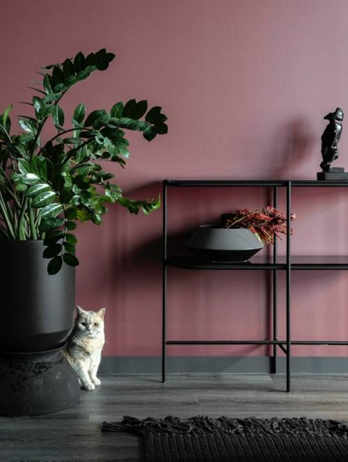 Темно-серый и марсала: смелая квартира в Минске. 07