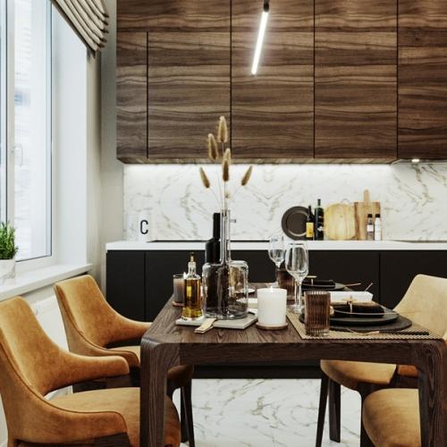 Преображение квартиры. Какой теплый и уютный интерьер получился. 05