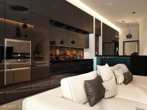 Дизайн - проект квартиры в Coчи для ceмьи. 02