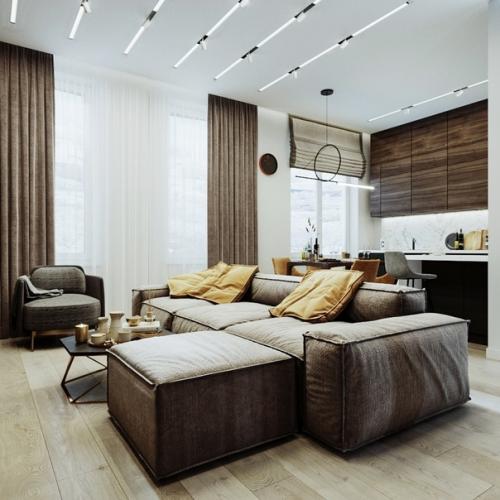 Преображение квартиры. Какой теплый и уютный интерьер получился.