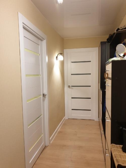 Сделали санузел, прихожую и кухню осталось на кухню докупить духовой шкаф. 01