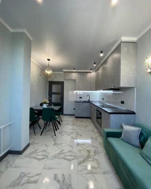 Стильное решение для интерьера данной квартиры.